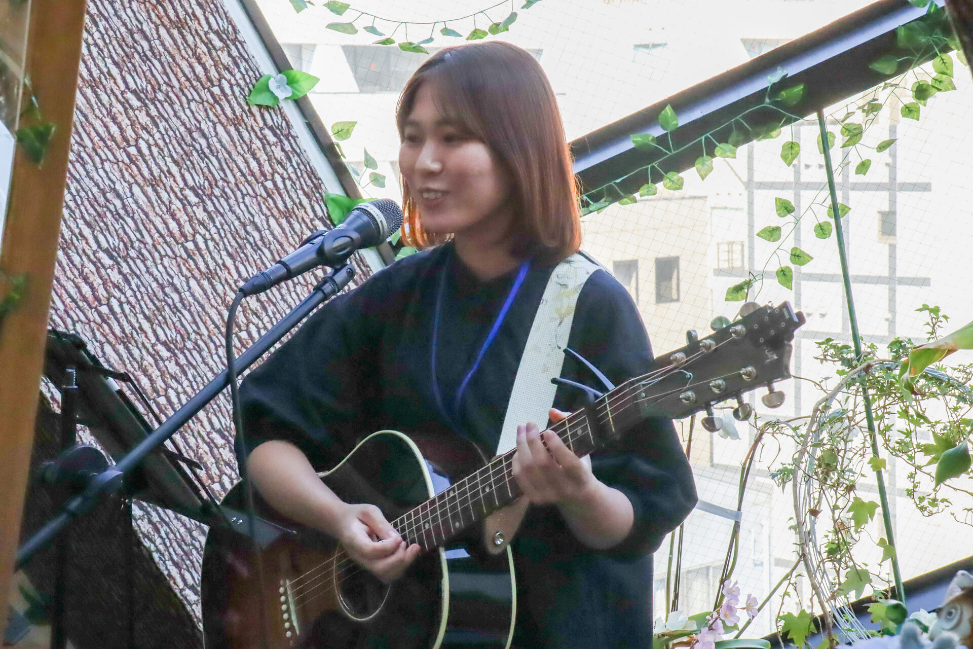 singing