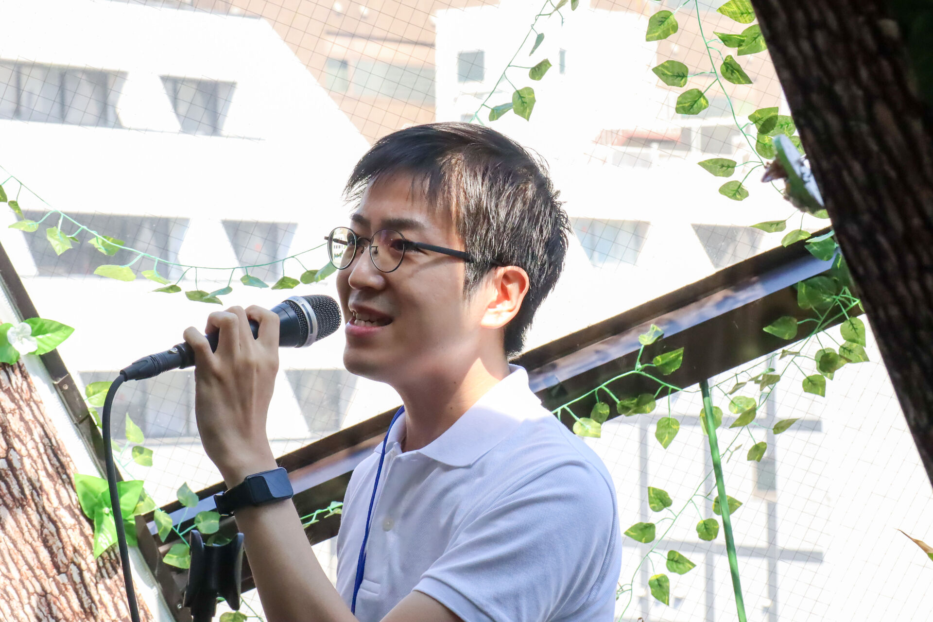 singing